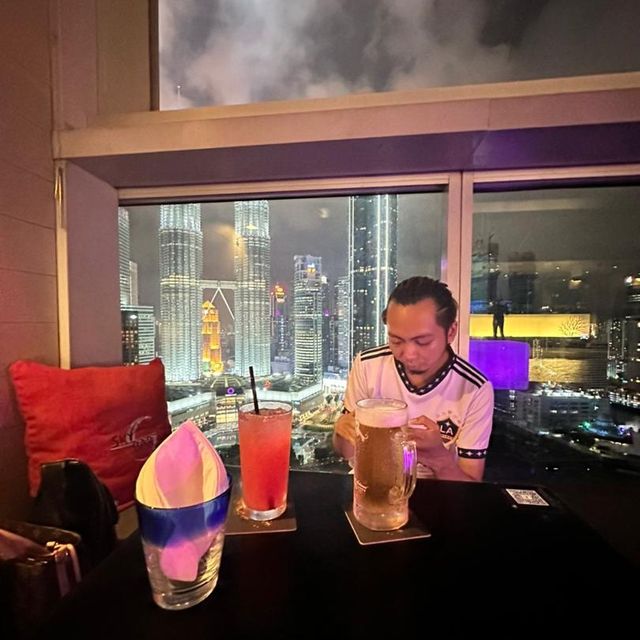 Chillin’ while enjoying the view