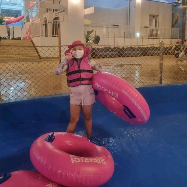 파크하비오와 워터킹덤 뿌시기