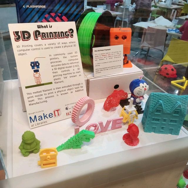 3D Printing Workshop in Jurong Library 