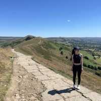 曼徹斯特出發peak district Mam Tor行山 簡易路線小朋友都行到