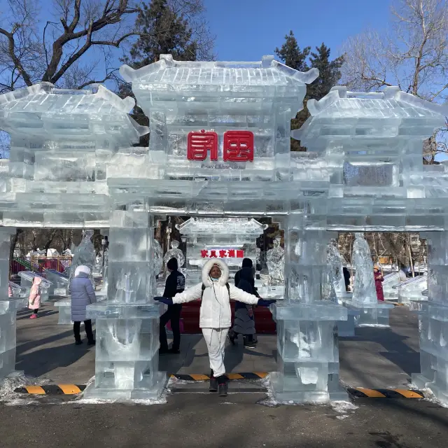 ❄️ICE SCULPTURES at day❄️