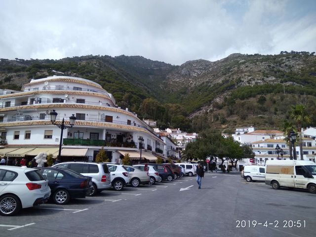 Spanish town of Mijas