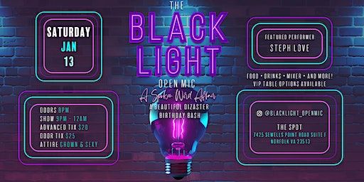 The Blacklight Open Mic: A Spoken Word Affair | The Spot