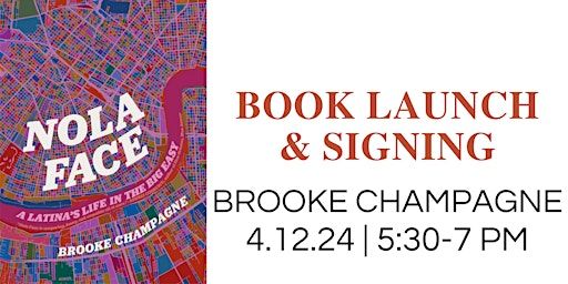 Brooke Champagne • Book Launch & Signing | Ernest & Hadley Booksellers