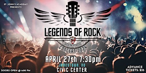 Legends of Rock Concert | Jamestown Civic Center, 3rd Ave NE, Jamestown, ND, USA