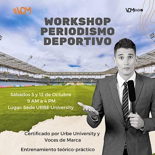 Workshop de Periodismo Deportivo | URBE University