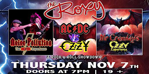 AC/DC VS OZZY A ROCK & ROLL SHOWDOWN | The Roxy Cabaret