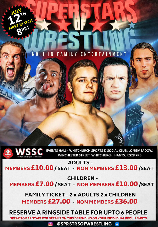 Superstars or Wrestling | Longmeadow Sports Centre