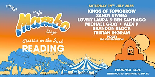 Cafe Mambo Ibiza Classics In The Park Festival | Prospect Park