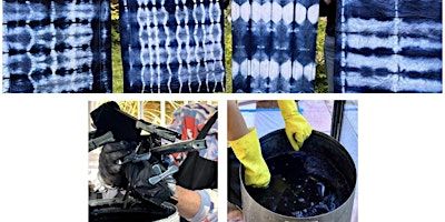 Indigo pattern-making weekend with Elisabeth Viguie Culshaw | Off The Rails Arthouse