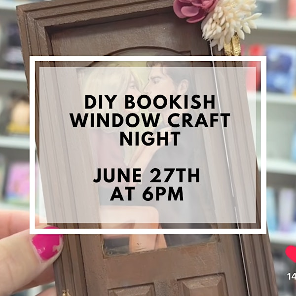 DIY Bookish Window Craft | Mother Crewe Naturals