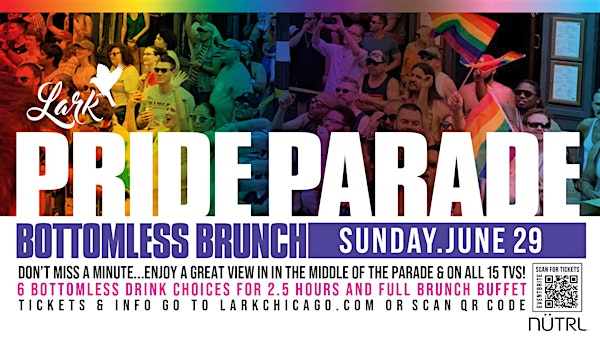 Chicago Pride Parade Bottomless Brunch And Viewing Party 2025 | Lark
