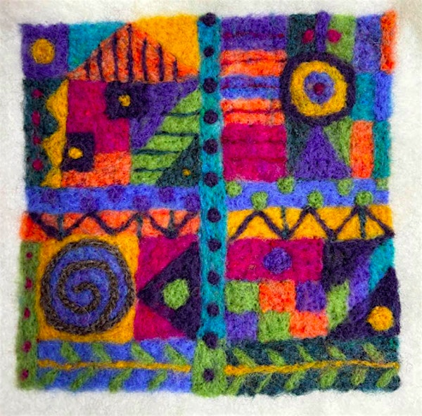 Needlefelt Tapestry: Intro to Fractal Design | White River Craft Center