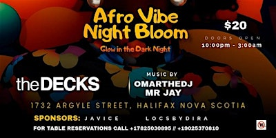 Afro Vibe, Night Bloom | The Decks