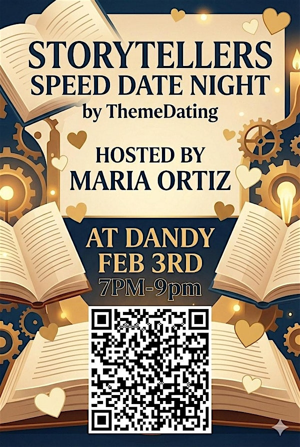 Storytellers Speed Dating by ThemeDating | Dandy