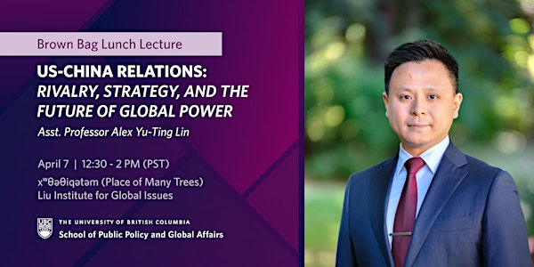 US-China Relations: Rivalry, Strategy, and the Future of Global Power