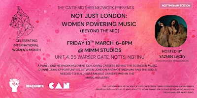 Cat’s Mother x Yazmin Lacey Women Powering Music (Beyond the Mic) | Mimm Studios