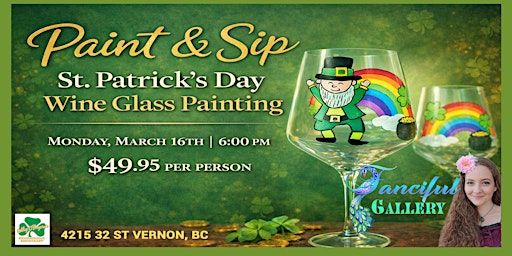 Lucky Wine Glass @ Kelly O'Bryan's in Vernon | Kelly O'Bryan's Restaurant - Vernon