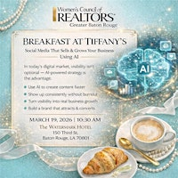 Breakfast at Tiffany's: Social Media that Sells & Grows your Business | WATERMARK Baton Rouge, Autograph Collection
