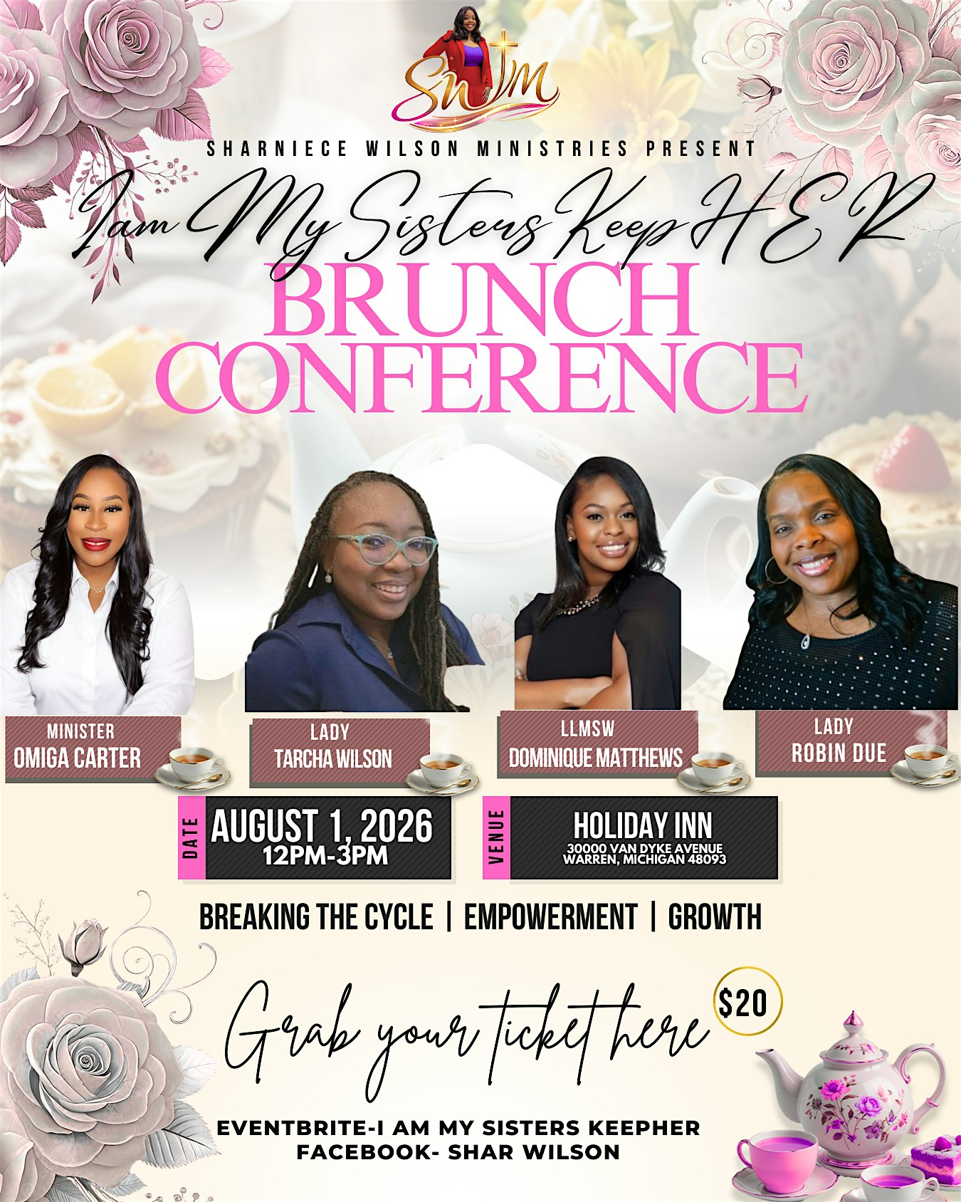 I Am My Sisters KeepHER | Holiday Inn & Suites Warren by IHG