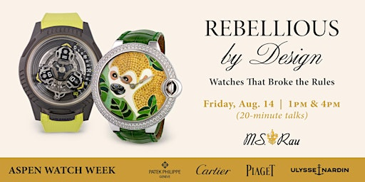 Rebellious by Design: Watches That Broke the Rules | M.S. Rau