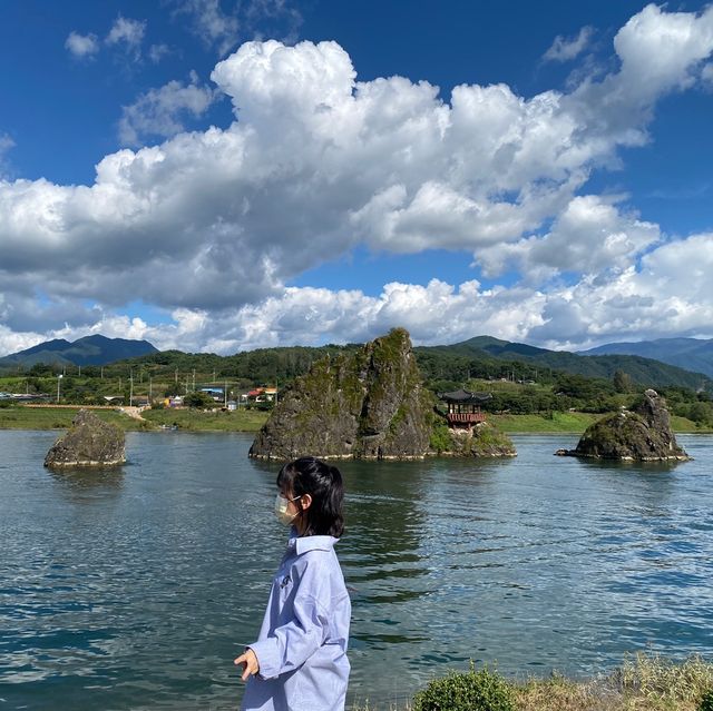 단양 ‘도담삼봉’