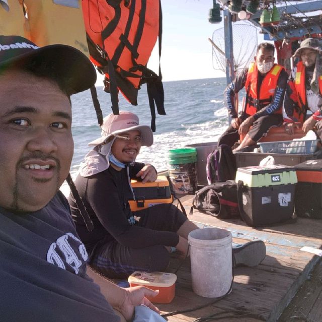 Fishing near Tukun Payar.