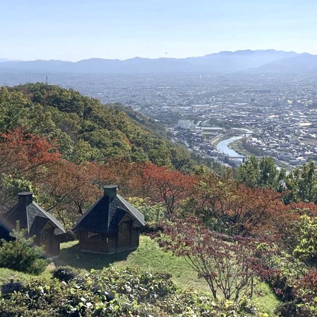 長野県　松本市アルプス公園展望台