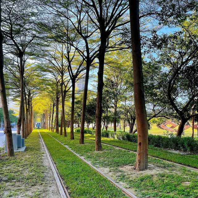 高雄市鼓山區 ｜ 高雄輕軌龍貓隧道