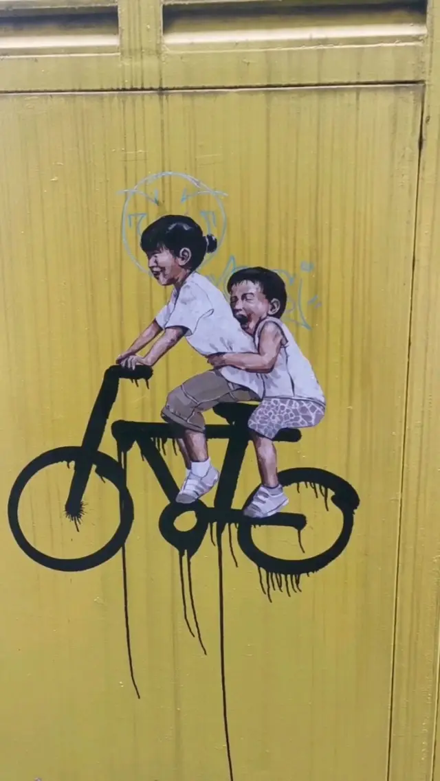 penang street art 