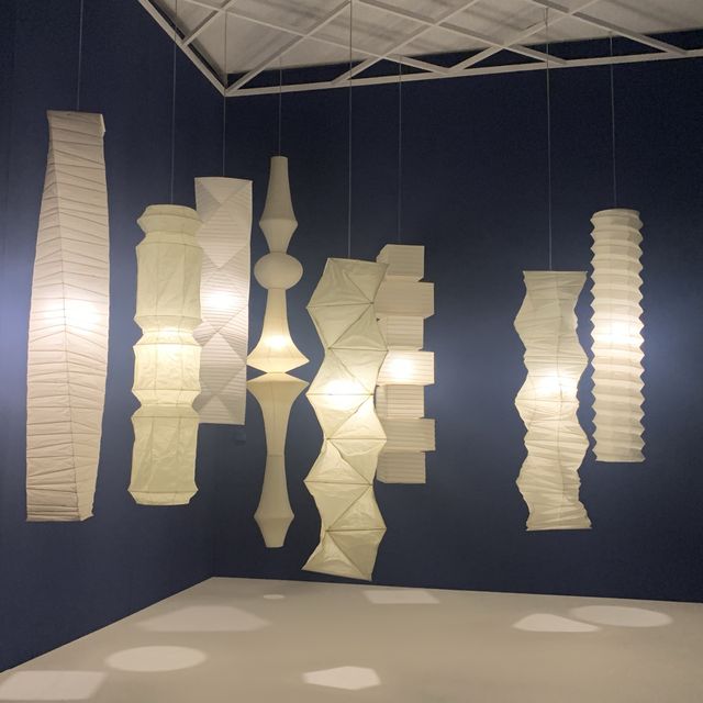 イサムノグチ展の圧巻インスタレーション