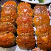 又食大閘蟹啦， 今次去樂富夏麵館