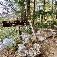 晩秋の富士見ベンチ