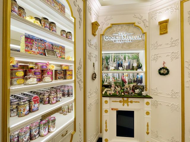 Singapore heritage cookies at Changi