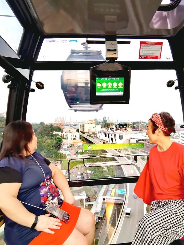 Sunset View @Singapore CableCar