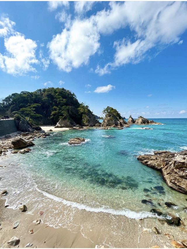 鳥取:山陰ジオパーク認定の海へ