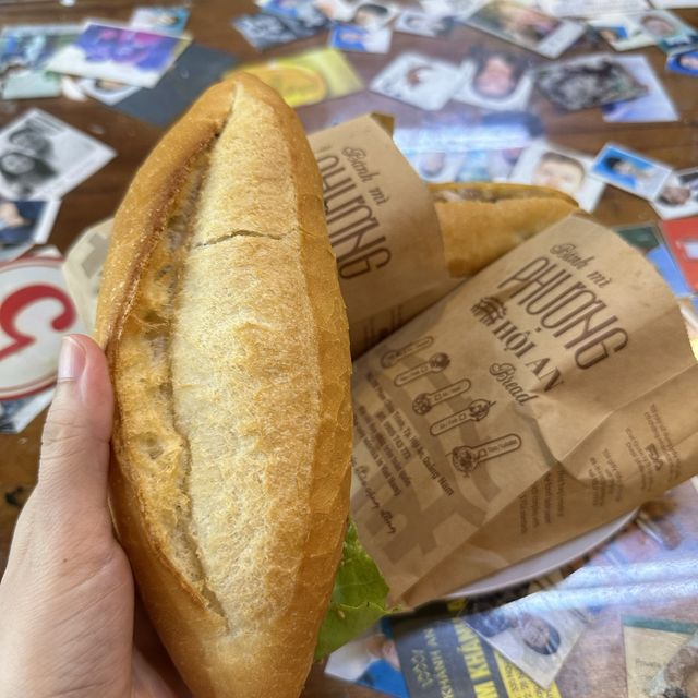 The “famous” bánh mì in Hoi An