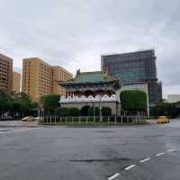 The Liberty Square Arch & Memorial Hall