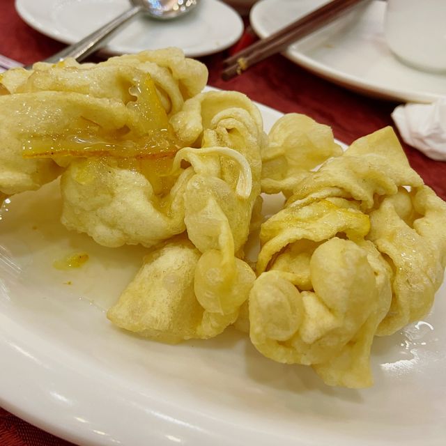 黃大仙飲茶食點心🫖 柚子蛋散❤️
