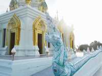 แลนด์มาร์คสายบุญ วัดแสนสุข เมืองชลบุรี 😊