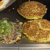 大阪グルメ　お好み焼き「千房」