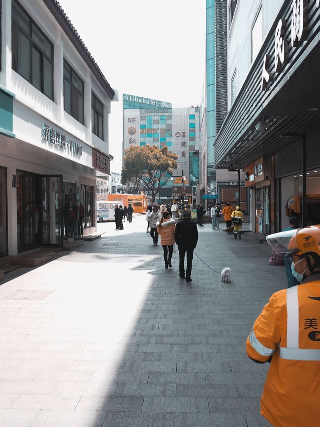 A visit to the Guanqian street (Suzhou)