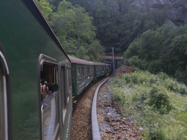 挪威弗洛姆觀光列車