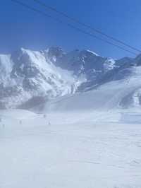 🇮🇹Alpine skiing in the Alps | Pila❄️Suitable for both beginners and advanced players at the same time.