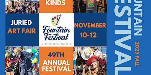 Fountain Festival of Fine Arts & Crafts | Avenue of the Fountains & Saguaro Blvd