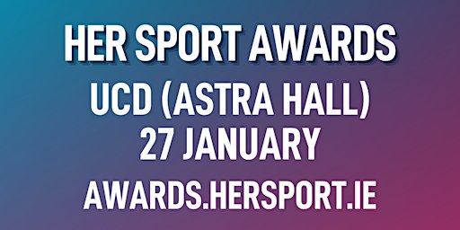 Her Sport Awards | Astra Hall