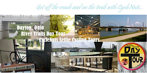Dayton, OH - See Wright Brothers and Air Force Museums on a Bikeway Tour | CycleNuts Selfie Tours in Dayton, Ohio - River Trail Day Tour