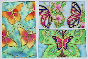 Workshop: Silk Painted Butterflies | Tipi