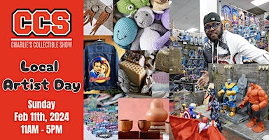 Local Artist and Makers Market @ CCS | Charlies Collectible Show