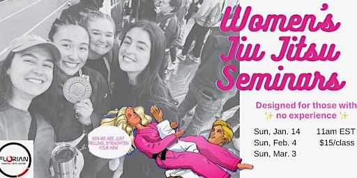 Women's Jiu Jitsu Seminar - March Event | Florian Martial Arts Center, Station Street, Brookline, MA, USA